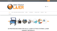 Desktop Screenshot of onetouchlaser.com